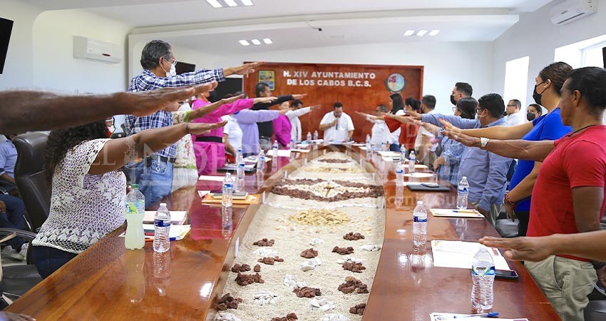 Autoridades del XIV Ayuntamiento de Los Cabos instalan la Junta de Gobierno del IMAIA