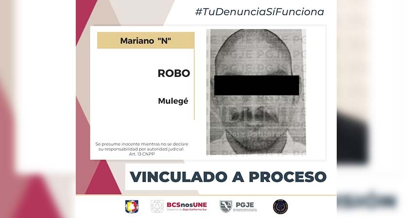 Por el delito de robo de cable a empresa telefónica “El Cuate” quedó vinculado a proceso