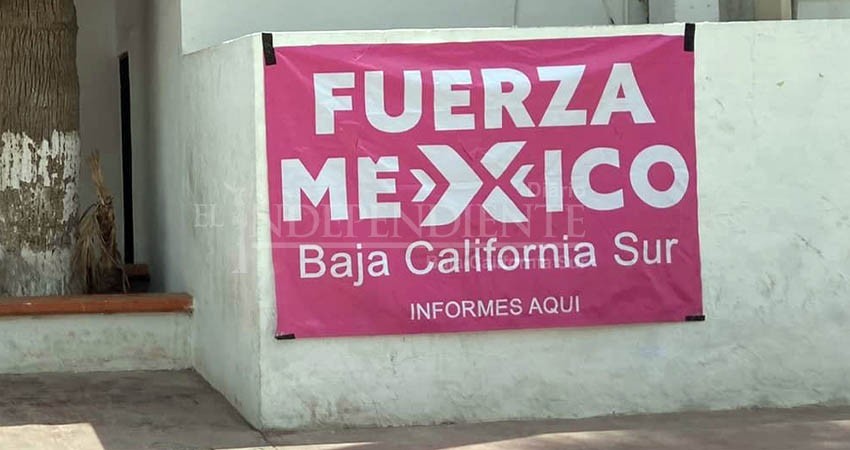 Intentan desaparecer de BCS el partico Fuerza por México: Manuel del Riego