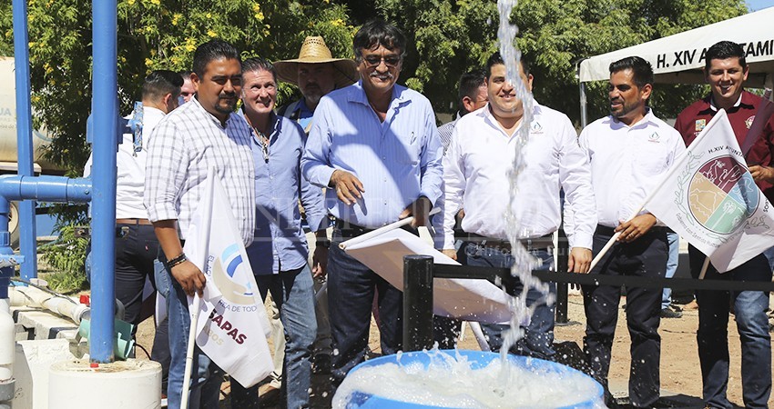 Entregan en La Ribera obras a la Planta de tratamiento