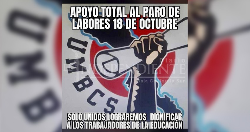 Convocan a paro laboral estatal trabajadores de la educación compensados