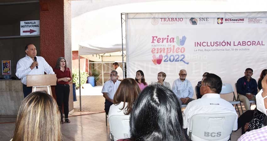Realizan la Feria Nacional de Empleo 2022 para la inclusión laboral