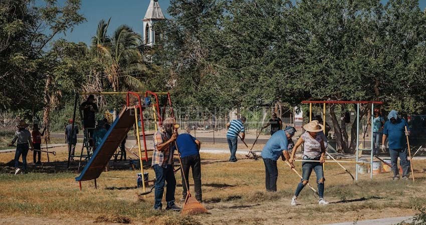 Rehabilita Servicios Públicos La Paz parque de Conquista Agraria