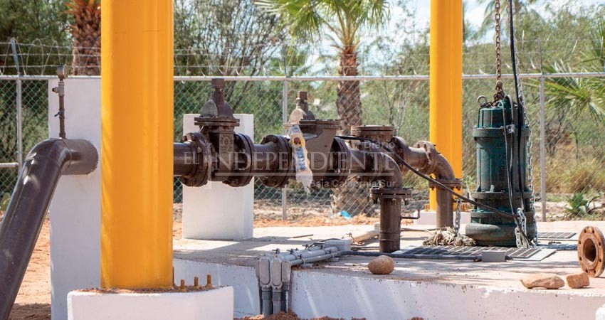 Concluye OOMSAPAS La Paz la rehabilitación del cárcamo de rebombeo de aguas residuales de El Centenario