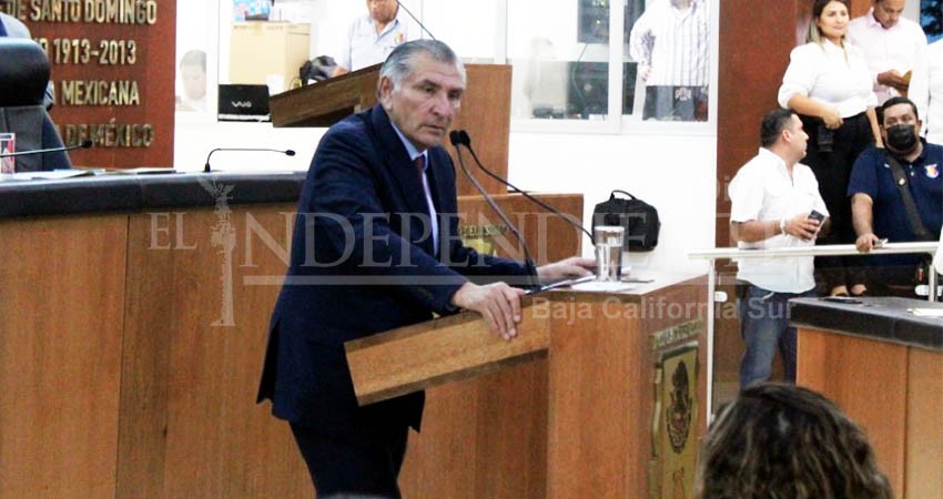 Castro Cosío tiene la oportunidad de pasar a la historia de BCS: Adán Augusto