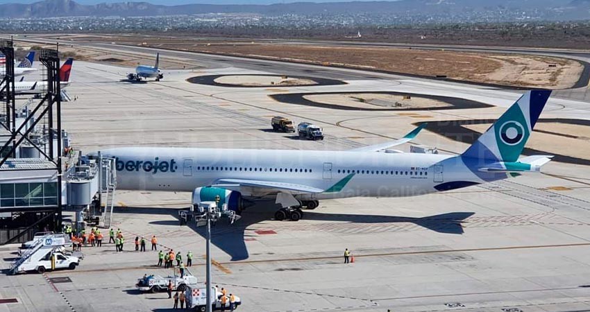 Aumento la capacidad aérea de EU a Los Cabos