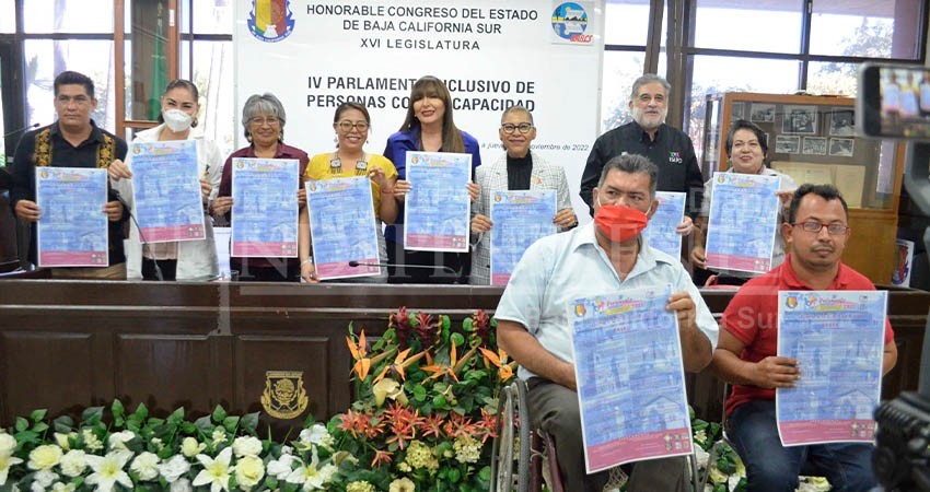 Lanzan convocatoria para el IV parlamento Sudcaliforniano de personas con discapacidad