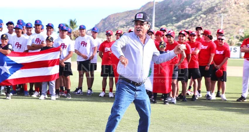 Inaugura alcalde Leggs Castro el Campeonato Panamericano de Béisbol U18, en CSL