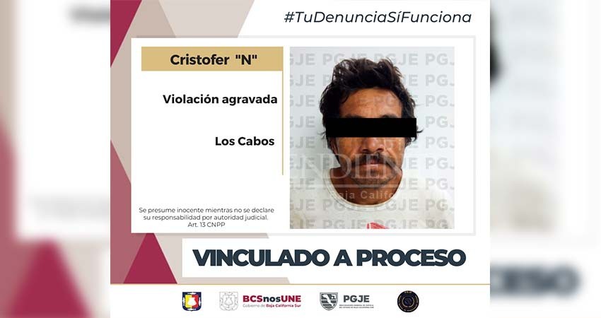 Queda en prisión preventiva para imputado por violación agravada