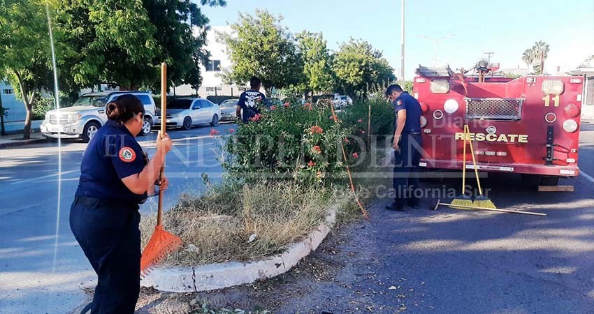 Realiza Cuerpo de Bomberos acciones de proximidad social y prevención a accidentes