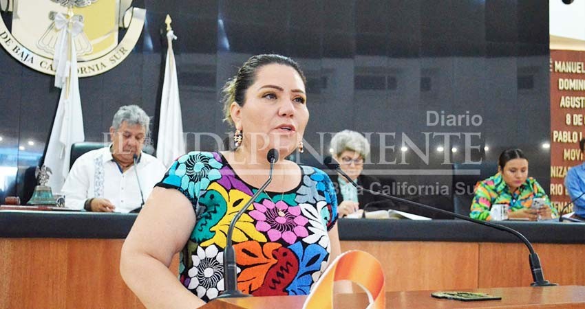 Se pronuncia la Diputada González Díaz en favor del aumento del periodo vacacional para todo el país