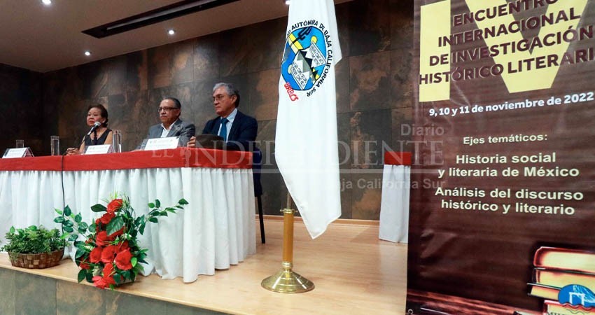 Sostiene UABCS coloquio Internacional en Investigación Histórico-Literaria