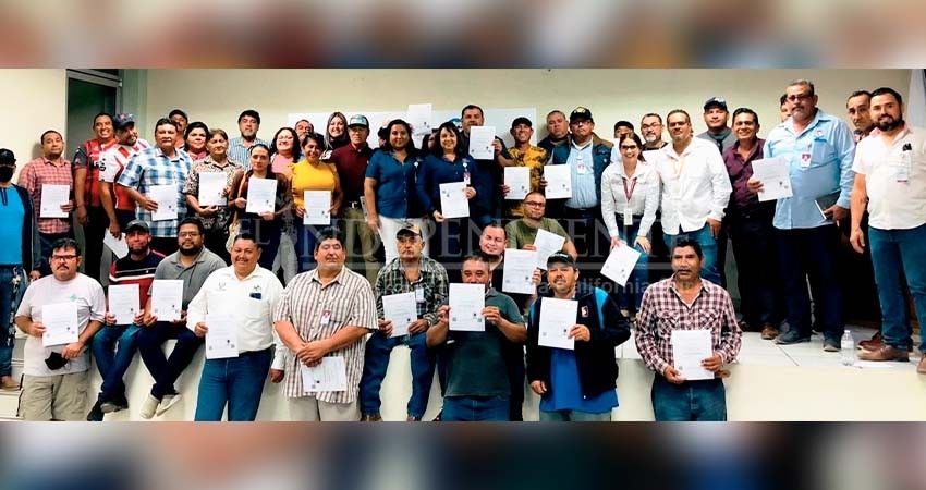 Imparten curso para el personal del Rastro Municipal de La Paz