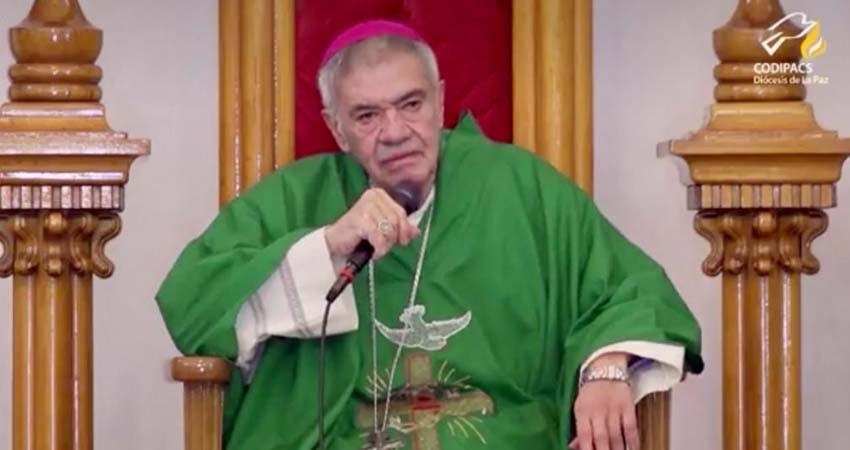 Un gran riesgo la propuesta de reforma electoral de AMLO: Obispo La Paz
