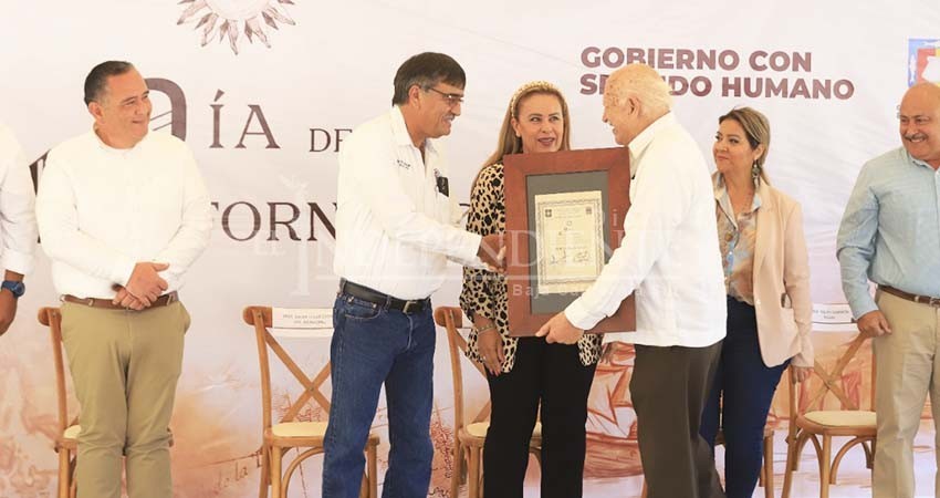 Oscar Leggs encabezó la conmemoración del Día de la Californidad en el Sector Naval de CSL