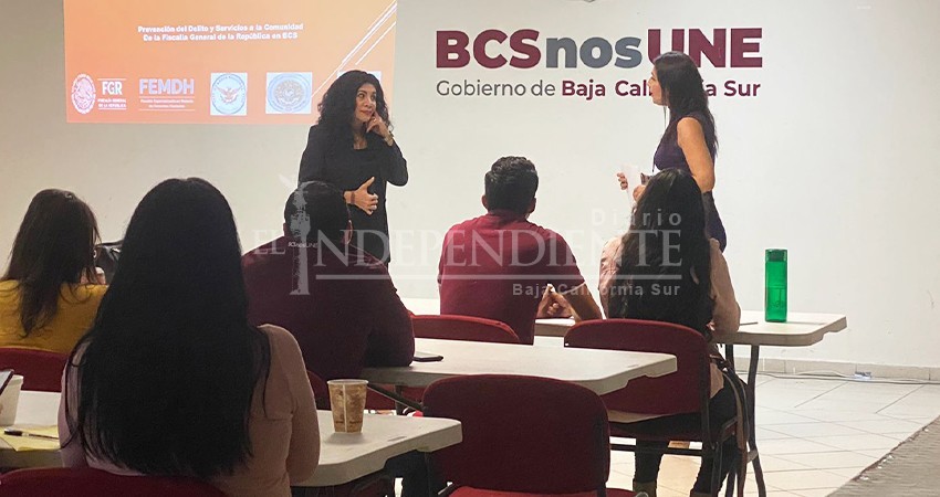 FGR imparte capacitación contra la violencia de género en materia de derechos humanos