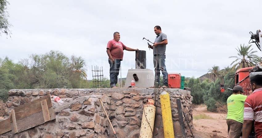 Realiza CEA mejoramiento de dos pozos en Heroica Mulegé