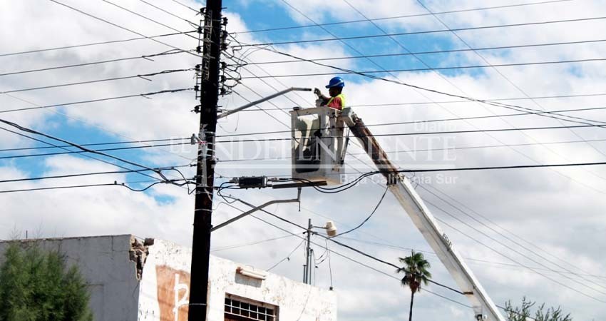 Un 80% de avance en la instalación de LED en La Paz; se contrató una empresa potosina