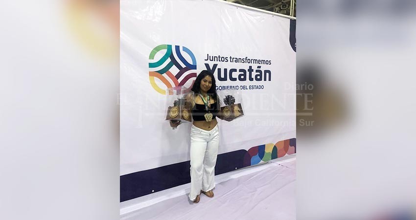 Deportista de BCS gana campeonato nacional de Powerlifting