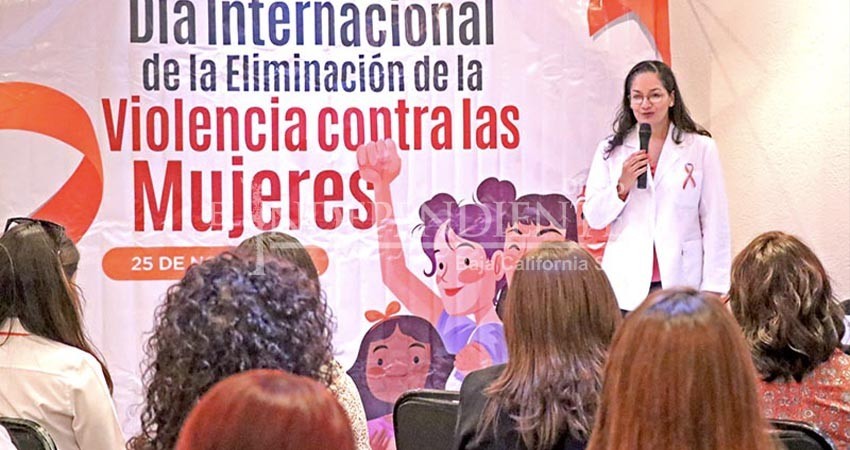 Contribuye salud estatal a prevención y atención de la violencia contra la mujer