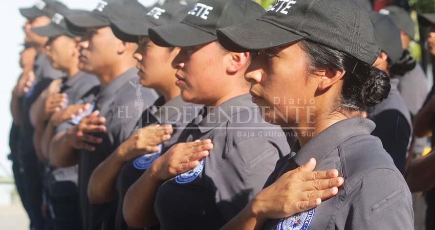 Se integran a la Policía Preventiva de Los Cabos 26 nuevos elementos