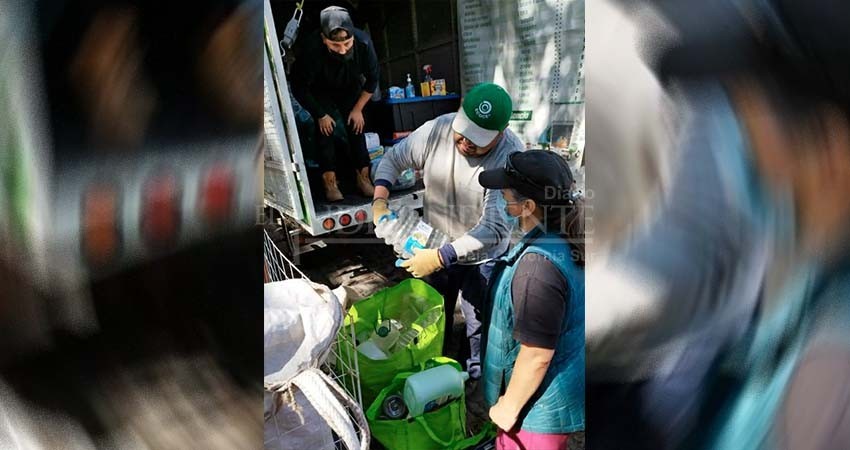 Para fomentar reciclaje, ECOCE Los Cabos intercambia PET por despensas