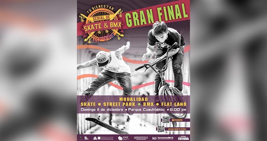 Todo listo para la gran final del Serial de Skate y BMX en La Paz