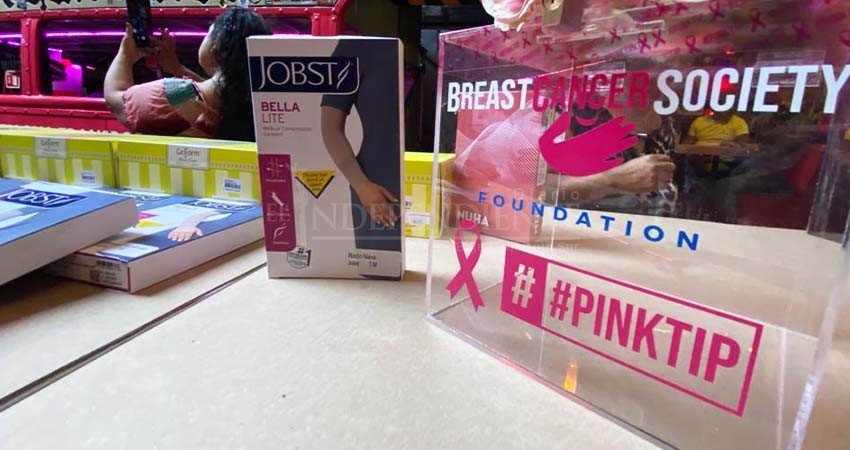 Iniciativa privada apoya mediante donativo a la Fundación Breast Cancer Society