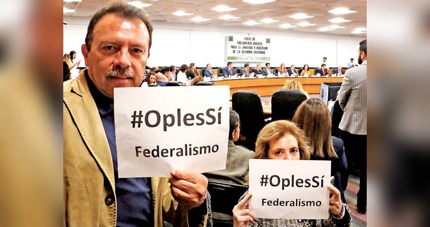 Alistan demanda los Oples contra plan B de la Reforma Electoral