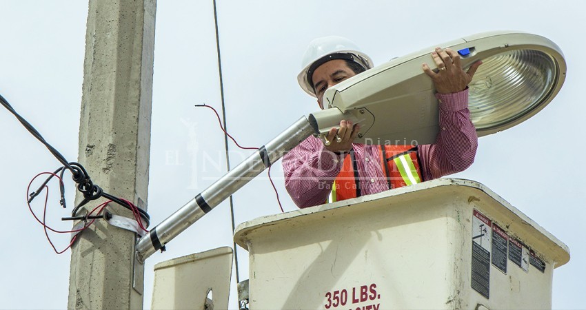 Invertirá el Ayto La Paz otros 38 mdp para la instalación de lámparas LED