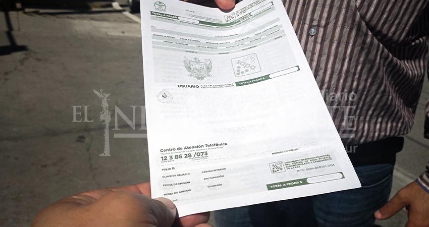 Desconoce Alcaldesa de La Paz el incremento de la tarifa de agua en su gobierno