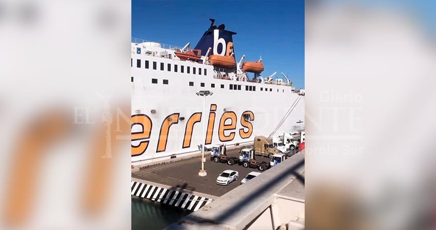 Se reanudó la conexión marítima entre BCS y Sinaloa; se mantiene la cancelación de vuelos