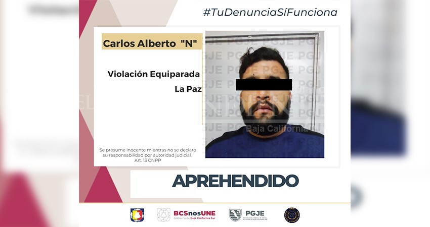 Cumplimenta orden de aprehensión por delito de violación equiparada agravada