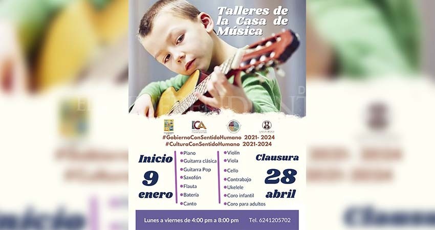 Invitan a los talleres gratuitos que el Instituto de la Cultura y las Artes de Los Cabos imparte
