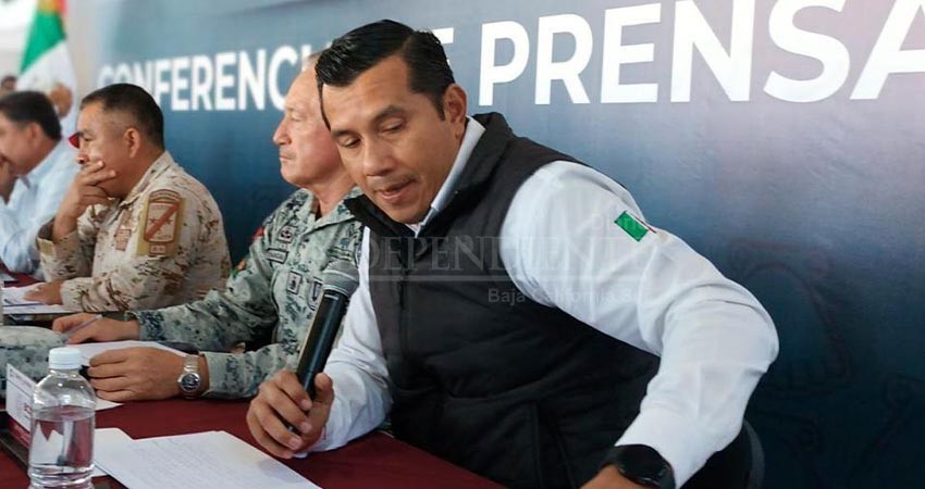 Se fortalecerá presencia en BCS para inhibir delito de robo: Cancino Vicente