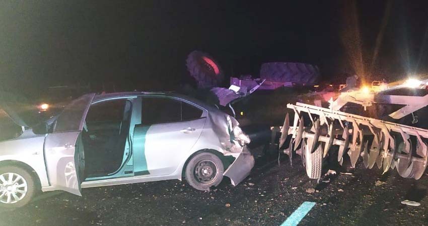 Un pequeño de 6 años lesionado tras accidente carretero