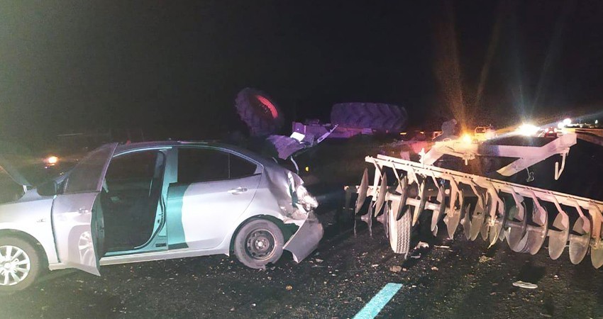 Un pequeño de 6 años lesionado tras accidente carretero