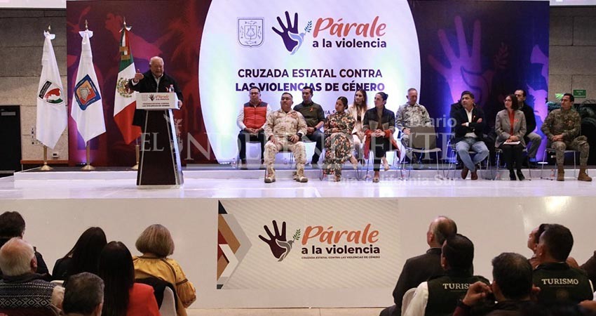 Arranca en BCS la cruzada estatal “Ya párale a la violencia”