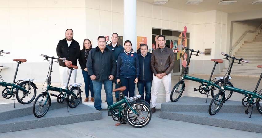 Recibe Ayuntamiento de La Paz donación de bicicletas de CANADEVI