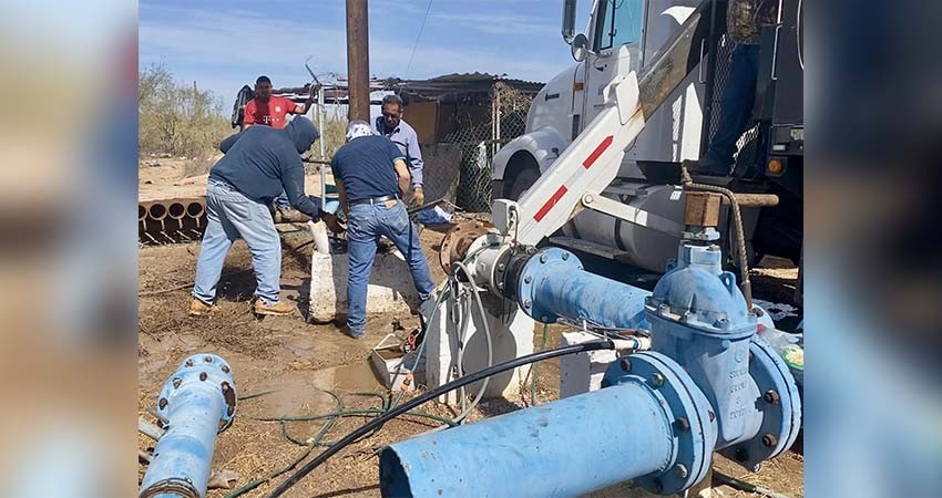 Tres días suspenderán el suministro de agua en 12 colonias al sur de La Paz