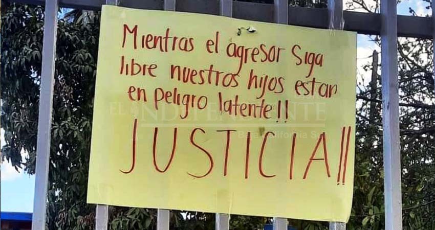 Madre denuncia a profesor de violentar sexualmente de su hija