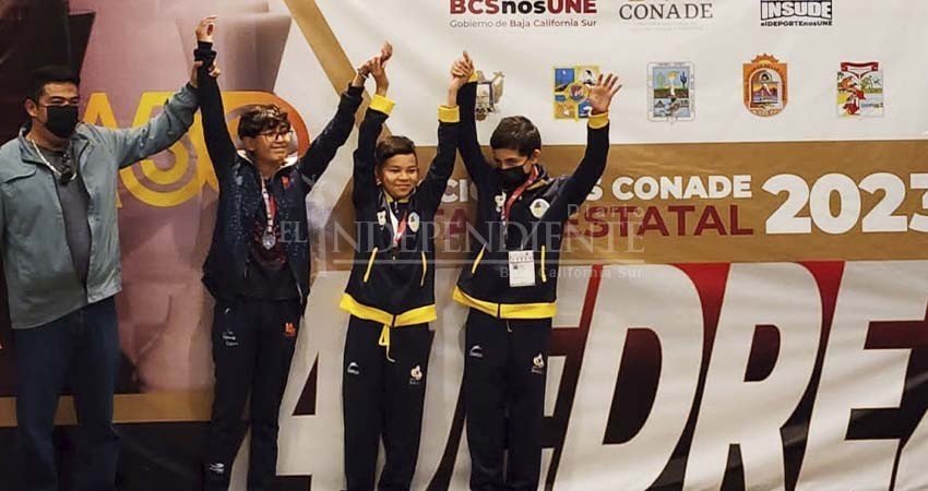 Triunfan atletas de Los Cabos en al menos cuatro disciplinas, durante las OE23