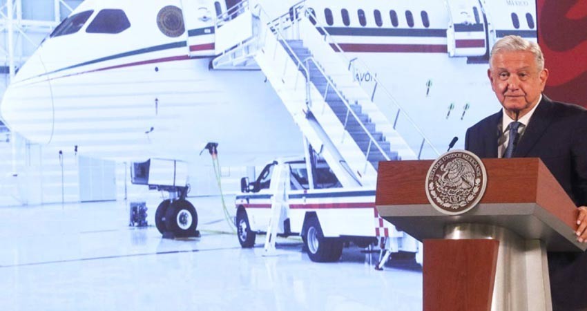 López Obrador ofreció  a Biden avión presidencial por helicópteros