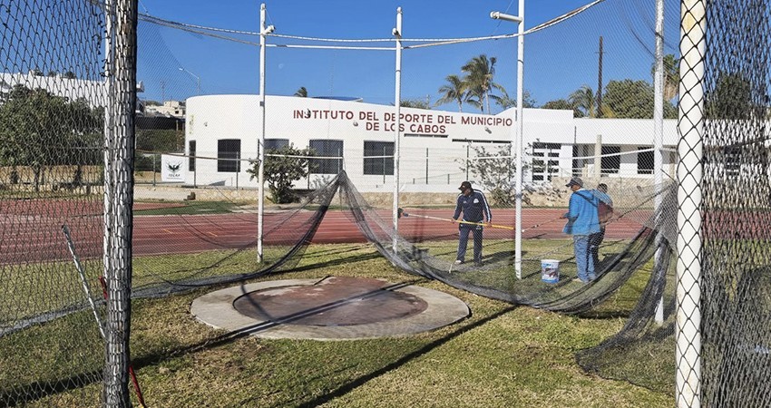 Instituto del Deporte de Los Cabos intensifica los trabajos de preparación para el Estatal de Atletismo