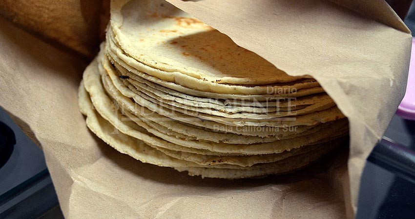 Costo por kilo de tortilla en BCS, se registra arriba del promedio nacional
