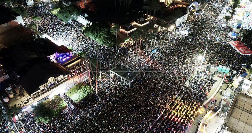 Éxito durante el retorno de las fiestas del Carnaval La Paz 2023
