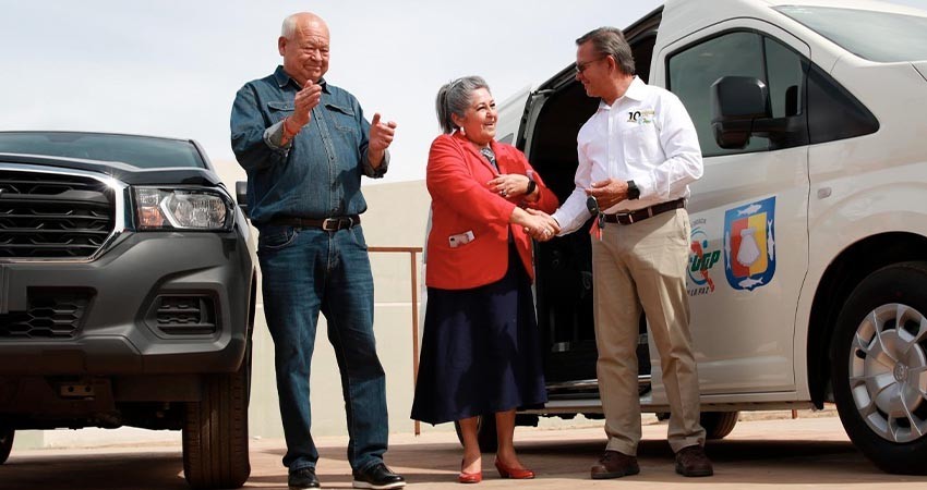 Universidad Tecnológica de La Paz recibe del gobierno estatal materiales por 3 MDP