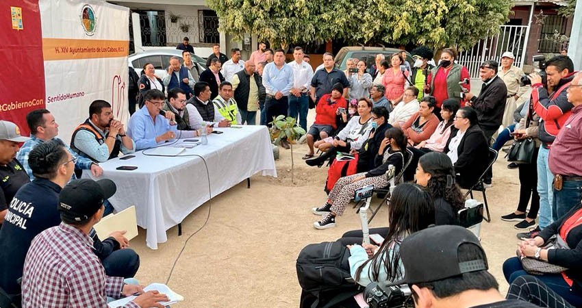 Luego de 21 años, el Ayto de Los Cabos proyecta la pavimentación y un parque de Villas La Joya en CSL