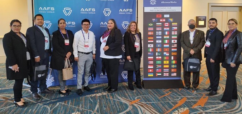 Participa perito de la PGJE en conferencia del 75 aniversario de la Academia Estadounidense de Ciencias Forenses