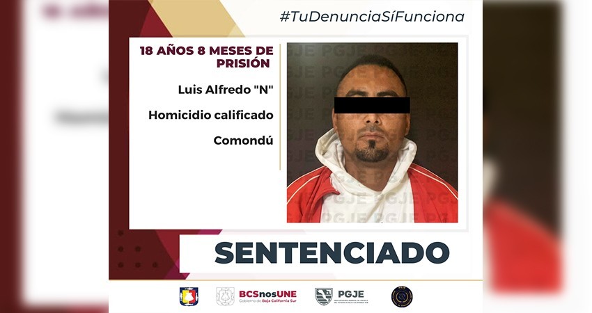 Pasará Alfredo “N” más de 18 años de prisión por el delito de homicidio calificado
